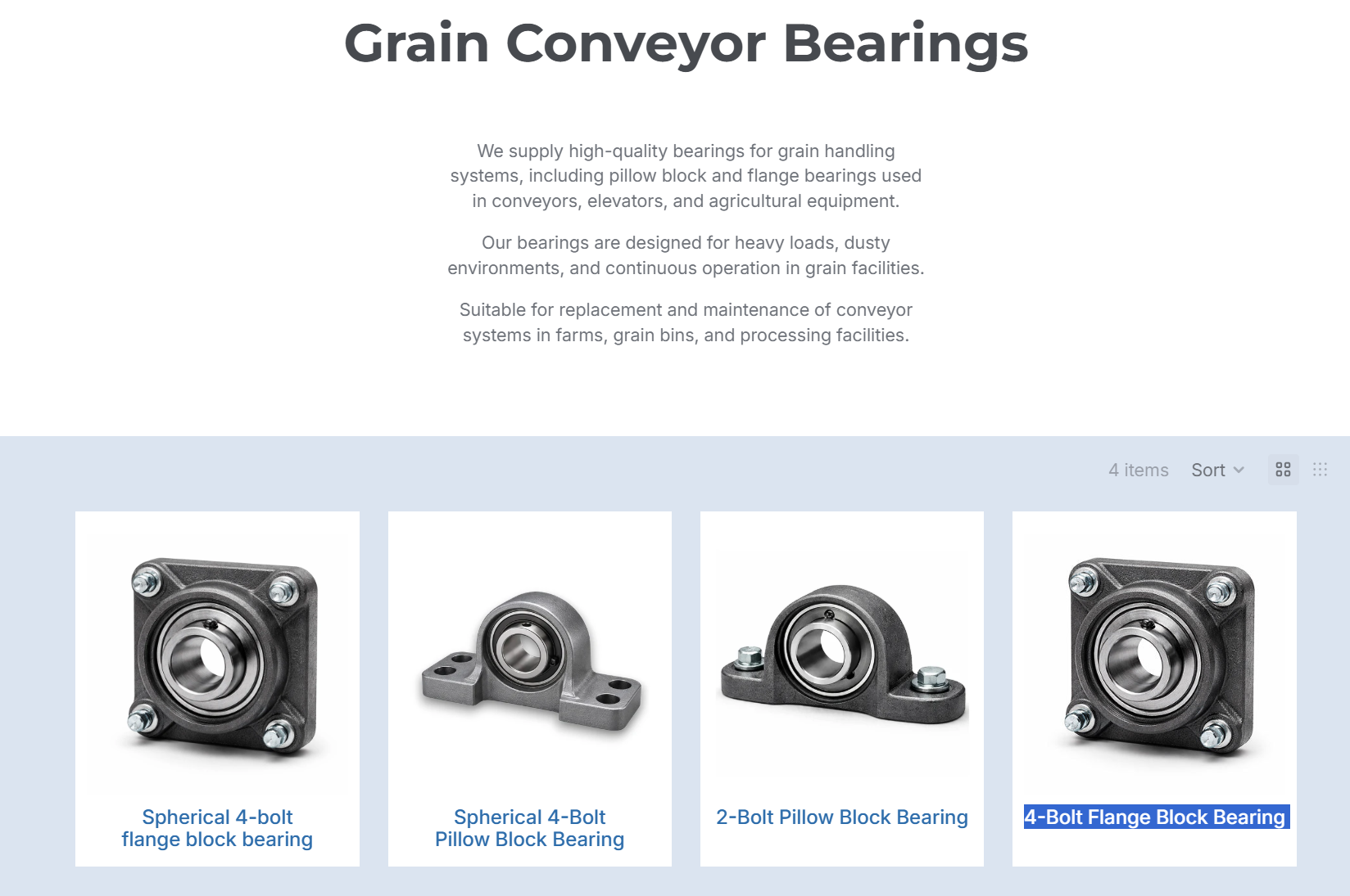 screenshot of the page from the website agmotion.store