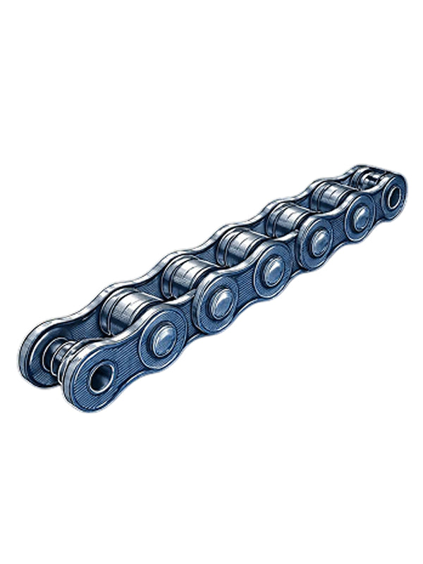 Chains & Sprockets on white background