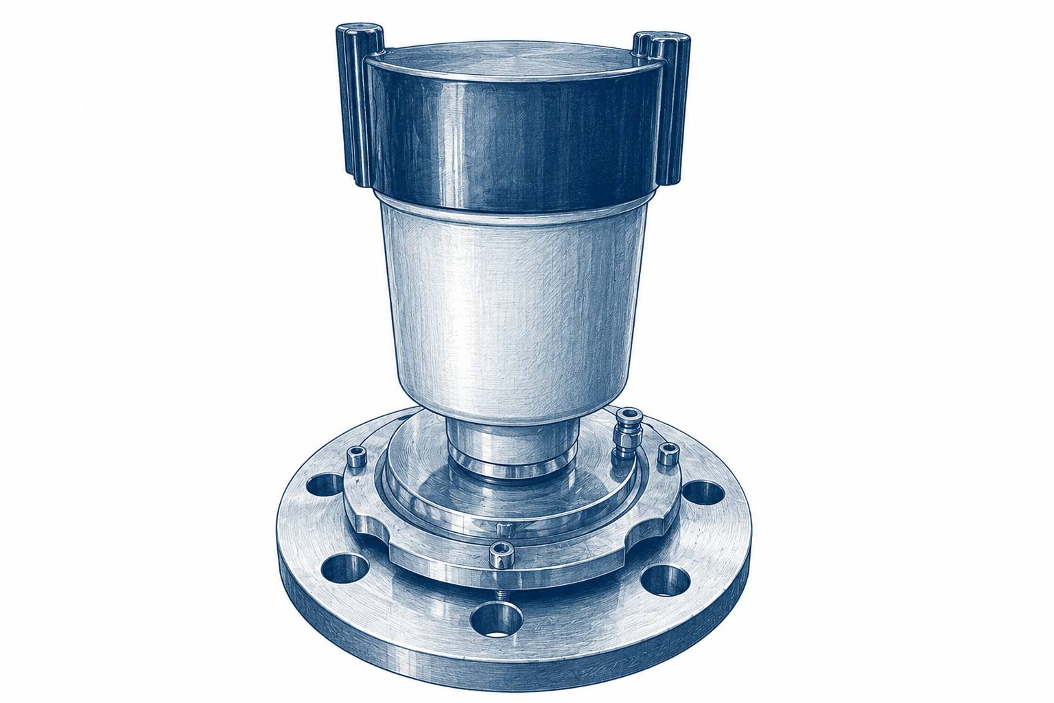 Radar level sensor for grain bins, conveyors, and grain handling safety systems