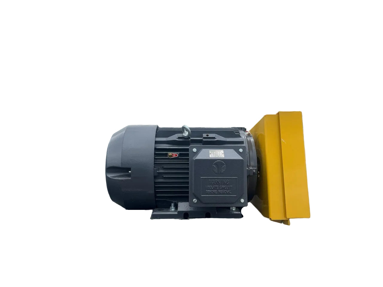 motor 3ph electric on white background
