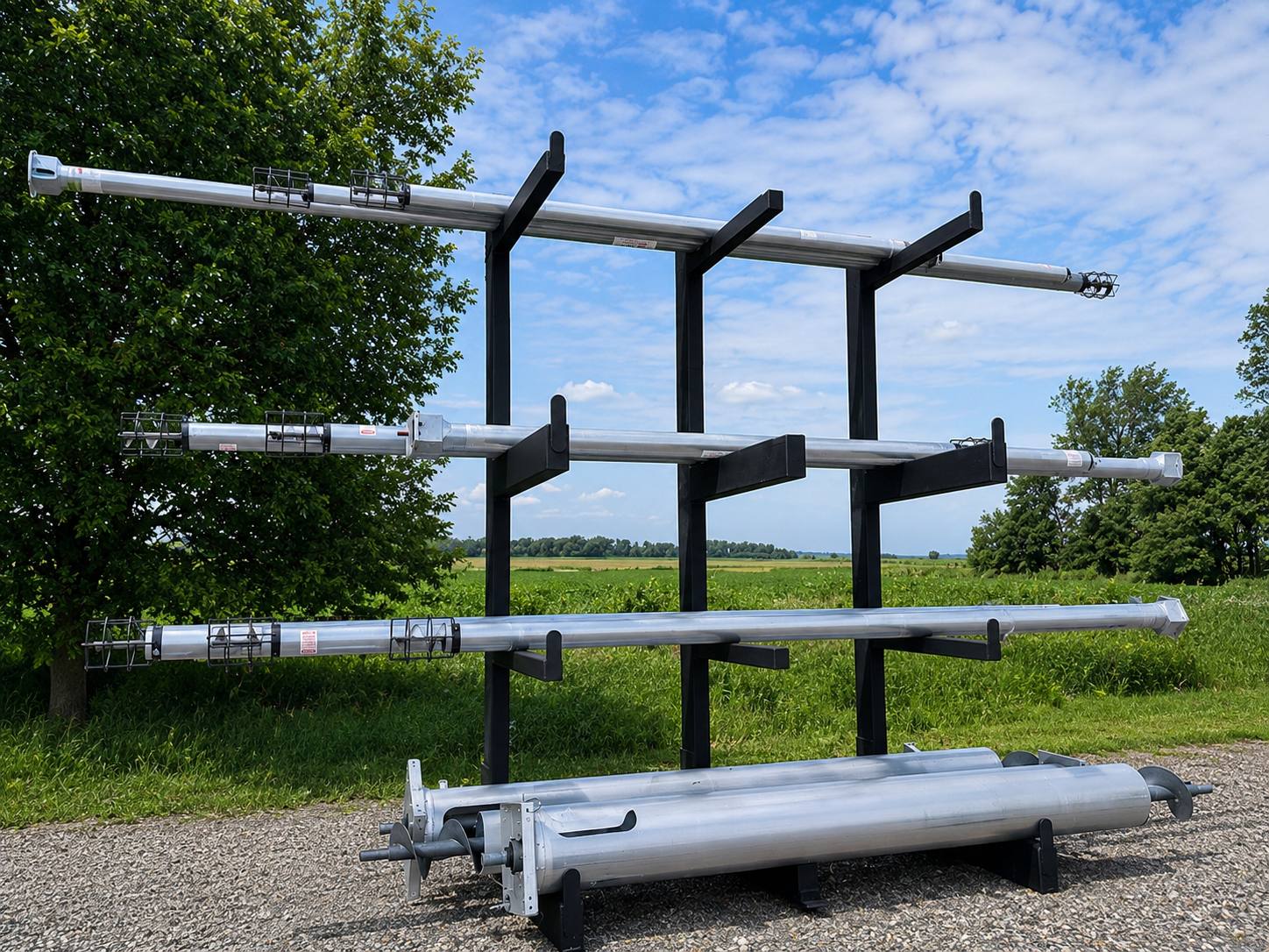 Galvanized Utility Augers